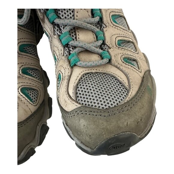 Women's OBOZ Sawtooth Brown Leather Hiking Boots Shoes Size 8 *see pictures* - Picture 5 of 9